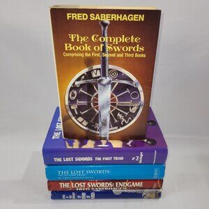 Fred Saberhagen Book Lost Swords Set 5 Hardcover Book Club Complete Set
